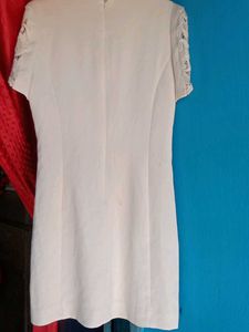 Elegant White Lace Dress