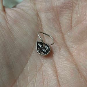 Vintage Silver Peacock Nose Ring