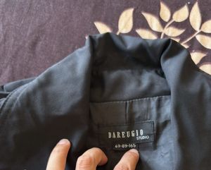 Stylish Black Trench Coat