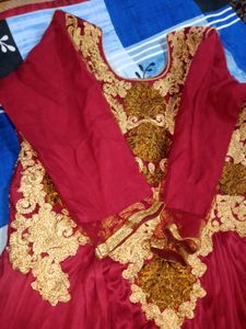 Readymade Mahroon Gown