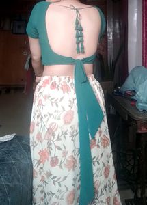 Free Delivery Georgette Knotted Blouse