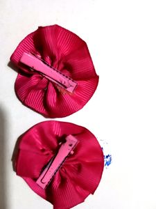 Pink Hair Clips