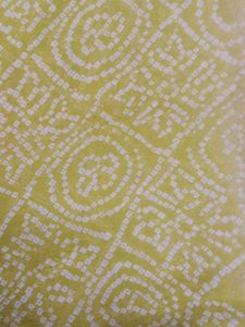 Yellow Bandhani Saree