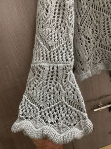 Crochet Knit Top
