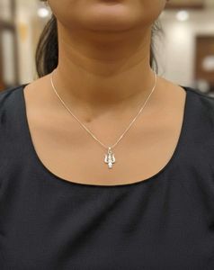 Trishul Silver Pendant