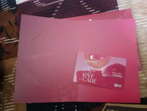 Kalyan Jewellers Raksha Bandhan Card Worth 2100rs
