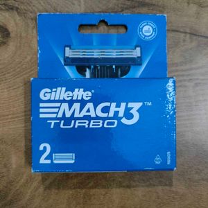 Gillette MACH3 Turbo - 2 Refill Blades