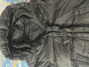 Black Padded Winter Jacket