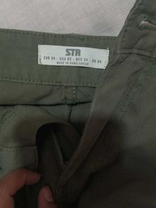 Olive Green Cargo Pants