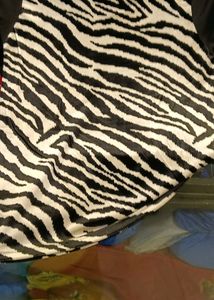 Zebra PrintVelvet T-shirt