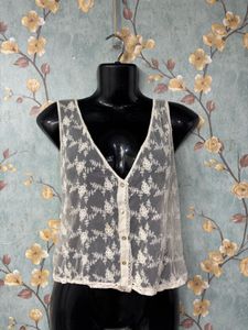 White Embroidered Jacket