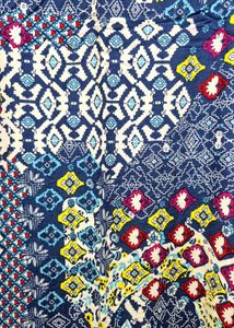Patchwork Print Dress