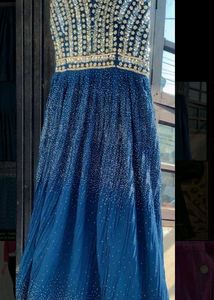 Beautiful Blue Ethnic Gown
