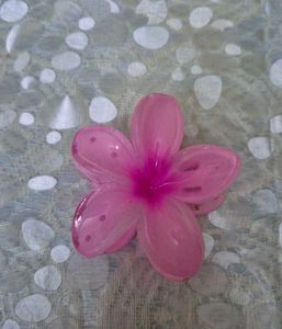 Floral Claw Clips