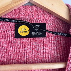 Women Pink Shrug