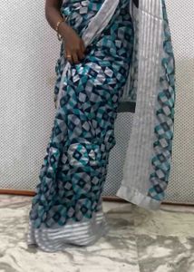 Elegant Printed Saree