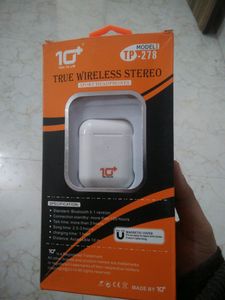 unused TWS earbud.tp278 superfine sound quality heavy offer.