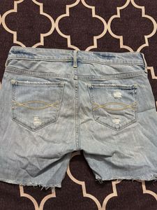 Blue Denim Shorts