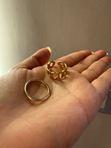 Set Of 10 Rings And 3 Pair Earrings