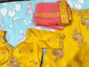 Lightly Worn Haldi Outfit - Lightweight &amp; Elegant