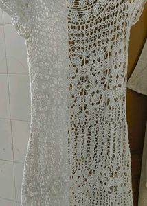 Crochet Dress With Slip Inside