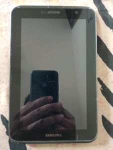 Samsung Tab 2 7.0  Like new Working Condition Hai But Display Blue Aa Rahi Hai Display Fail Ho Sakta Hai Kafi Der Ghar Par Hi Padi Thi With New Data Cable No Return No Bad Reviews