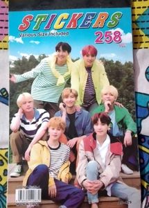 BTS STICKER BOOK