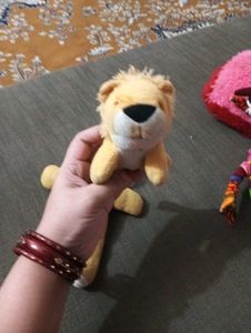 Vintage Stuffed Lion