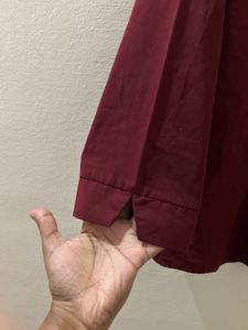Maroon Formal Shirt