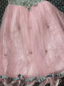 Pink &amp; Silver Party Dress