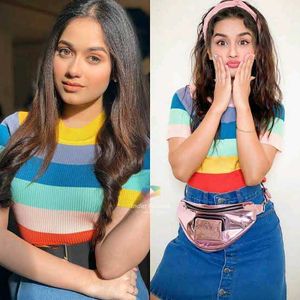 Striped Crop Top - Trendy &amp; Fun