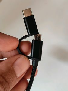 Ticon OT-110 USB 3.0 OTG Cable Micro+Type C