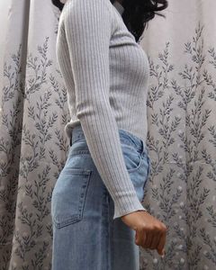 Orsay Grey Pullover Highneck Sweater
