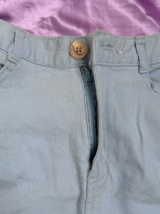 Light Wash Denim Shorts