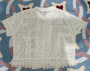 White Translucent Shirt