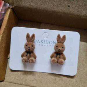 Bunny Stud Earrings