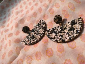 Beaded Statement Earrings