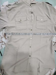 Calvin Klein Shirt Dress With Belt