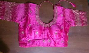 cotton silk blouse(pink)