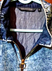Denim Dress With 2 Side Pockets Size 40 inches