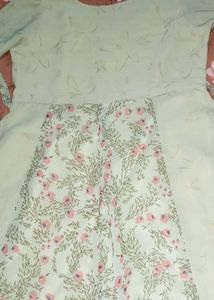 Girls/Women Dress (Green)