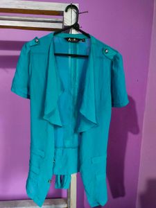 Casual Short Sleeve Blouse For Women