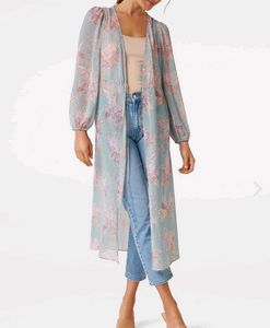 Forever New Floral Lightweight Coverup Dress