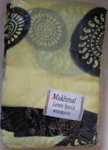 Yellow Casual Saree