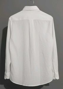 White Linen Cotton Shirt