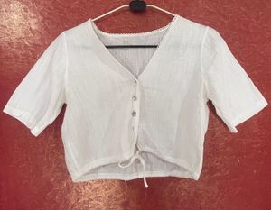 Blouse Crop Top💕
