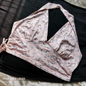 Floral Halter Top