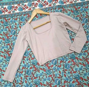 Long Sleeve Crop Top