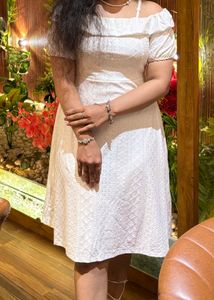 White Eyelet Dress