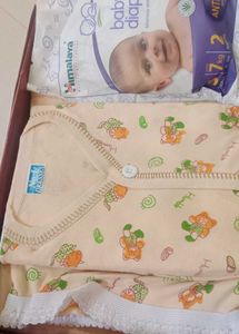 Baby Bundle: Diapers & Outfit